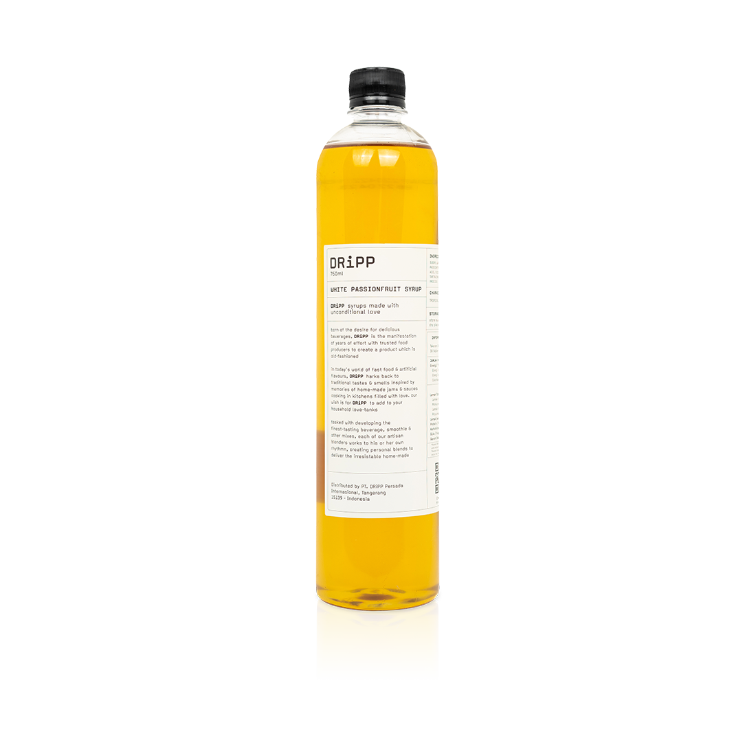 DRiPP White Passionfruit Syrup - Sirup Rasa Markisa Untuk HORECA
